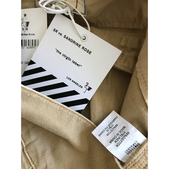 Free People Tan Wide-Leg Trousers - Picture 5 of 6